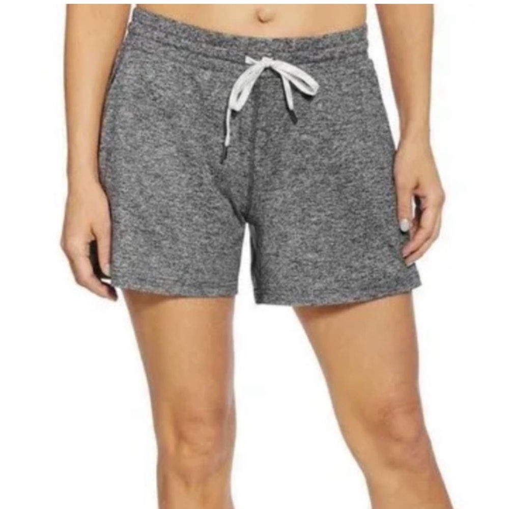 Pacific Trail Women's Cozy Athletic Outdoors Shorts Gray Size XXL